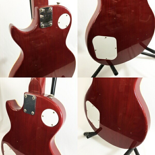 Electric Guitar Tomson Les Paul Type Cherry Sunburst Color