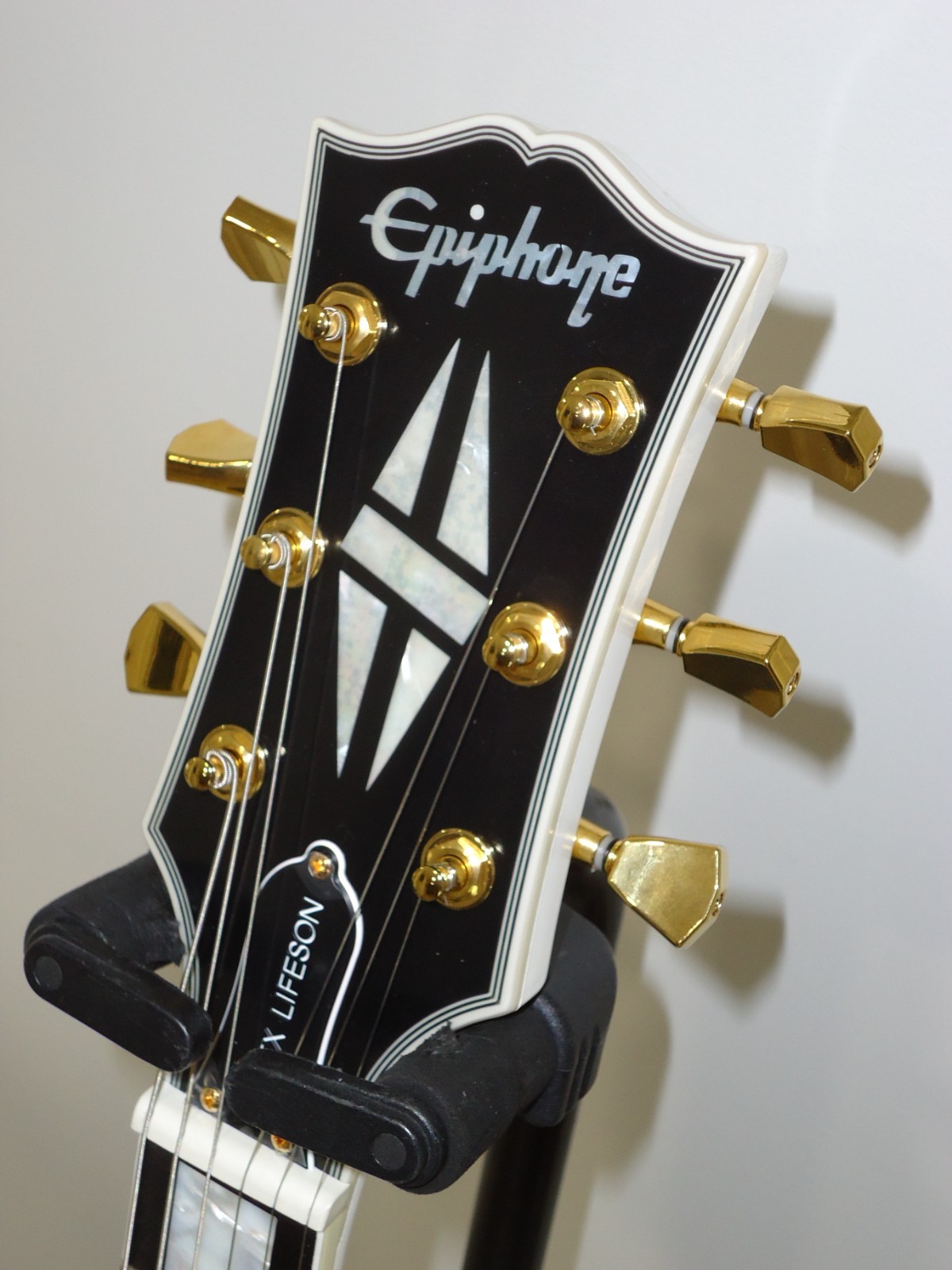 2026 Epiphone Alex Lifeson 1976 ES-355 “Whitey” Re-Issue Electric Guitar RUSH