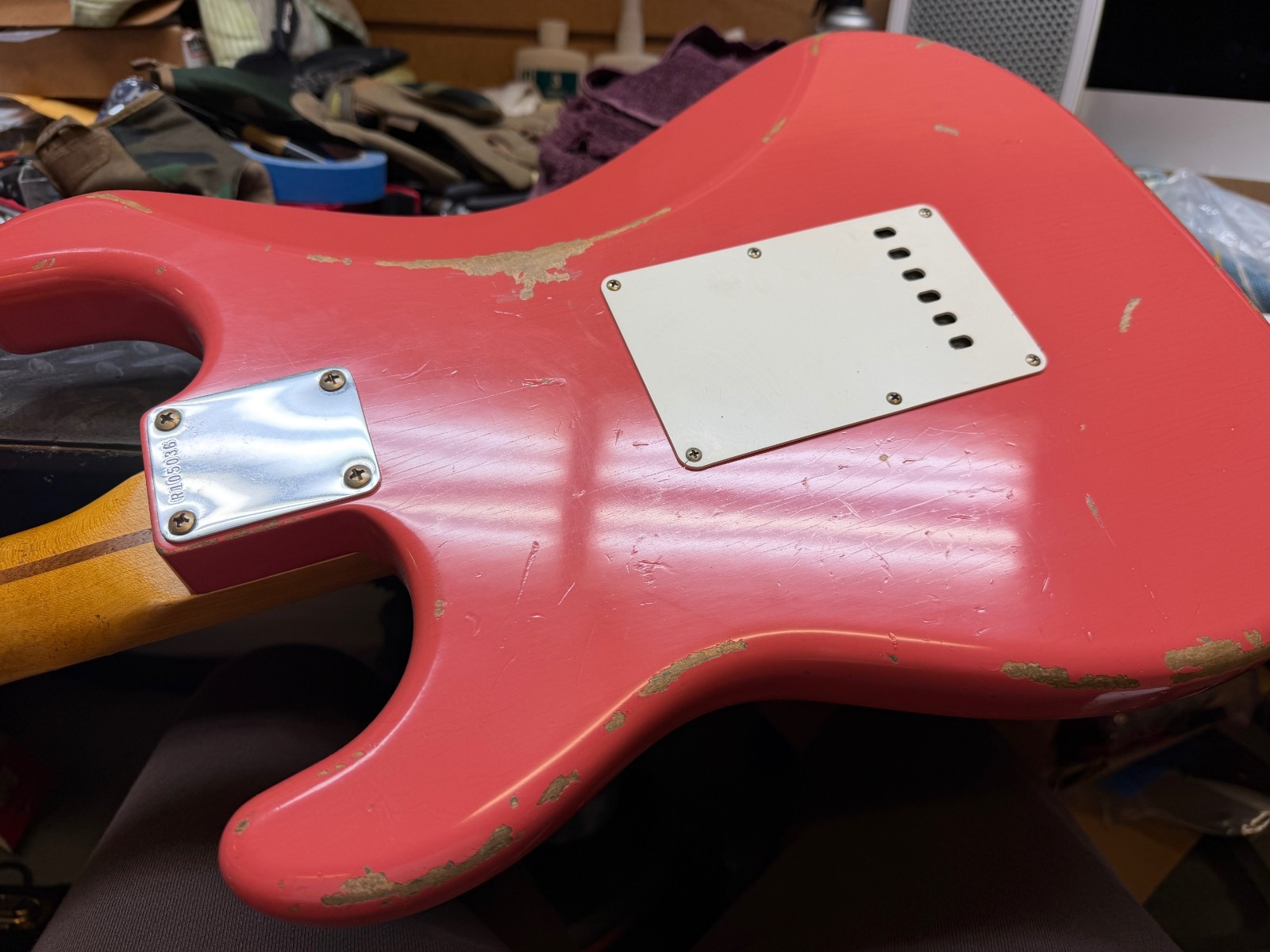 Fender Custom Shop Masterbuilt Todd Krause 56 Relic Stratocaster Fiesta Red