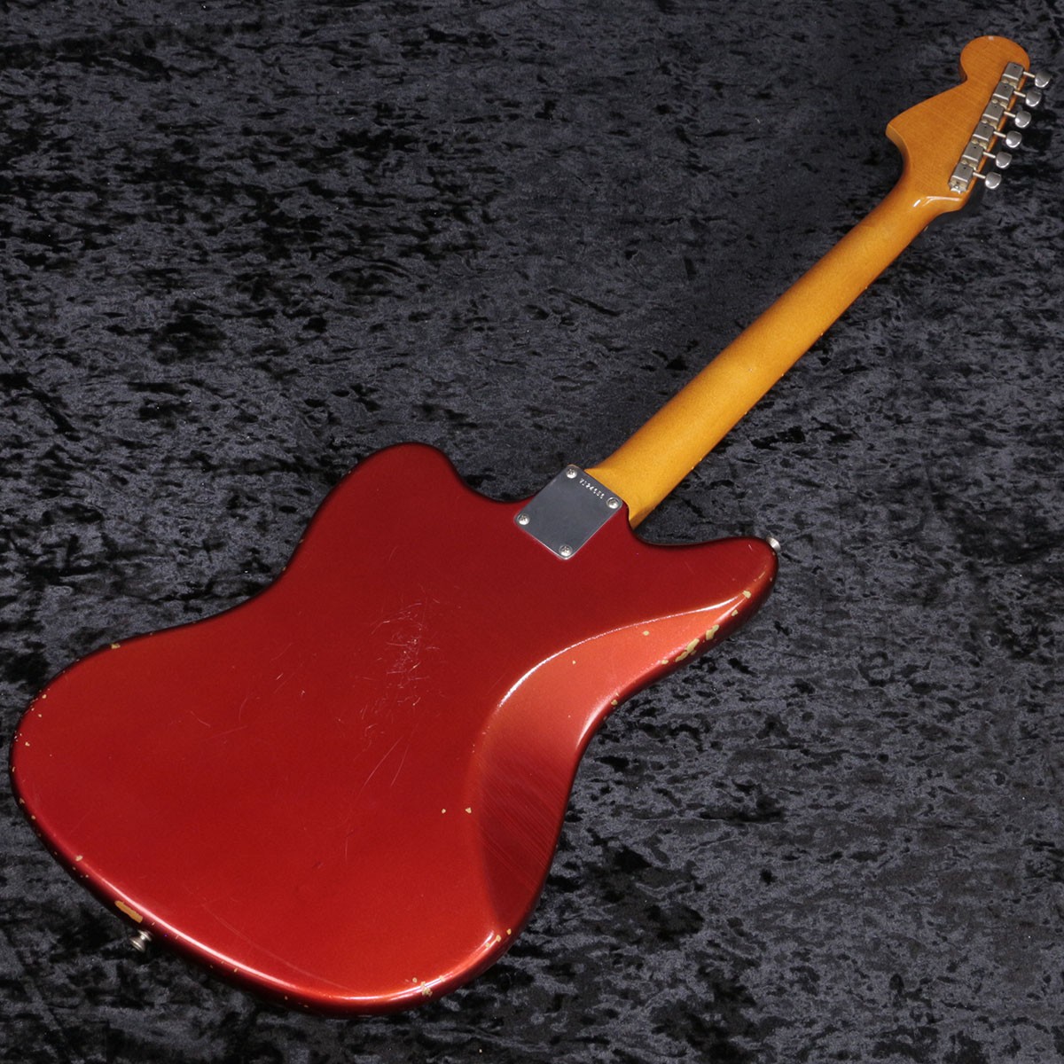 Used Fender USA American Vintage 62 Jaguar Candy Apple Electric Guitar Red