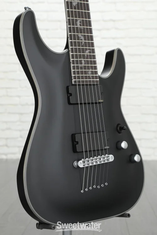 Schecter Damien Platinum 7 – Satin Black