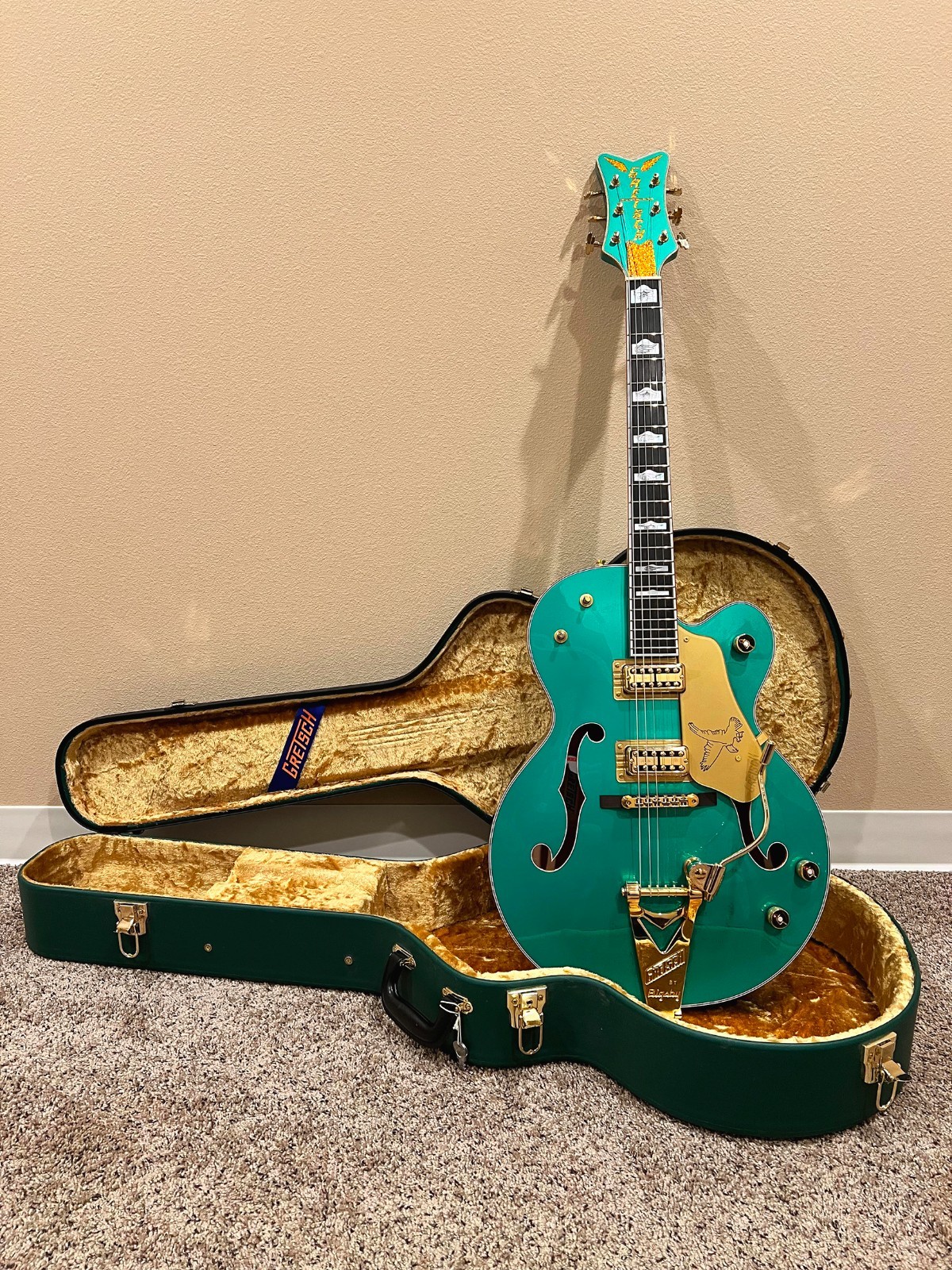 Rare GRETSCH Kenny Falcon Jr. G6136T-KF JR-FSR – US Seller, Japan White TV Jones