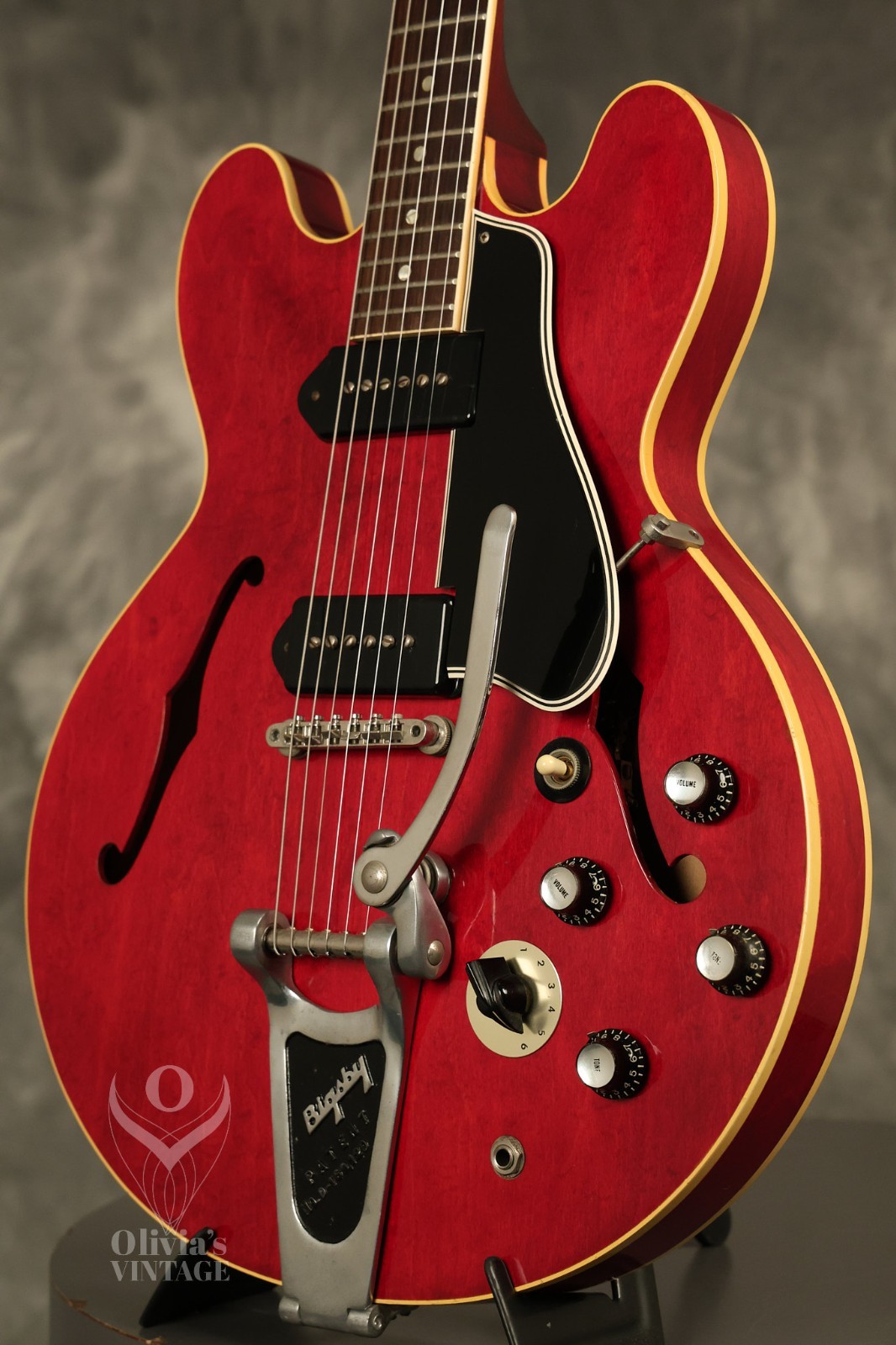 1961 Gibson ES-330 Cherry RARE original STEREO Varitone