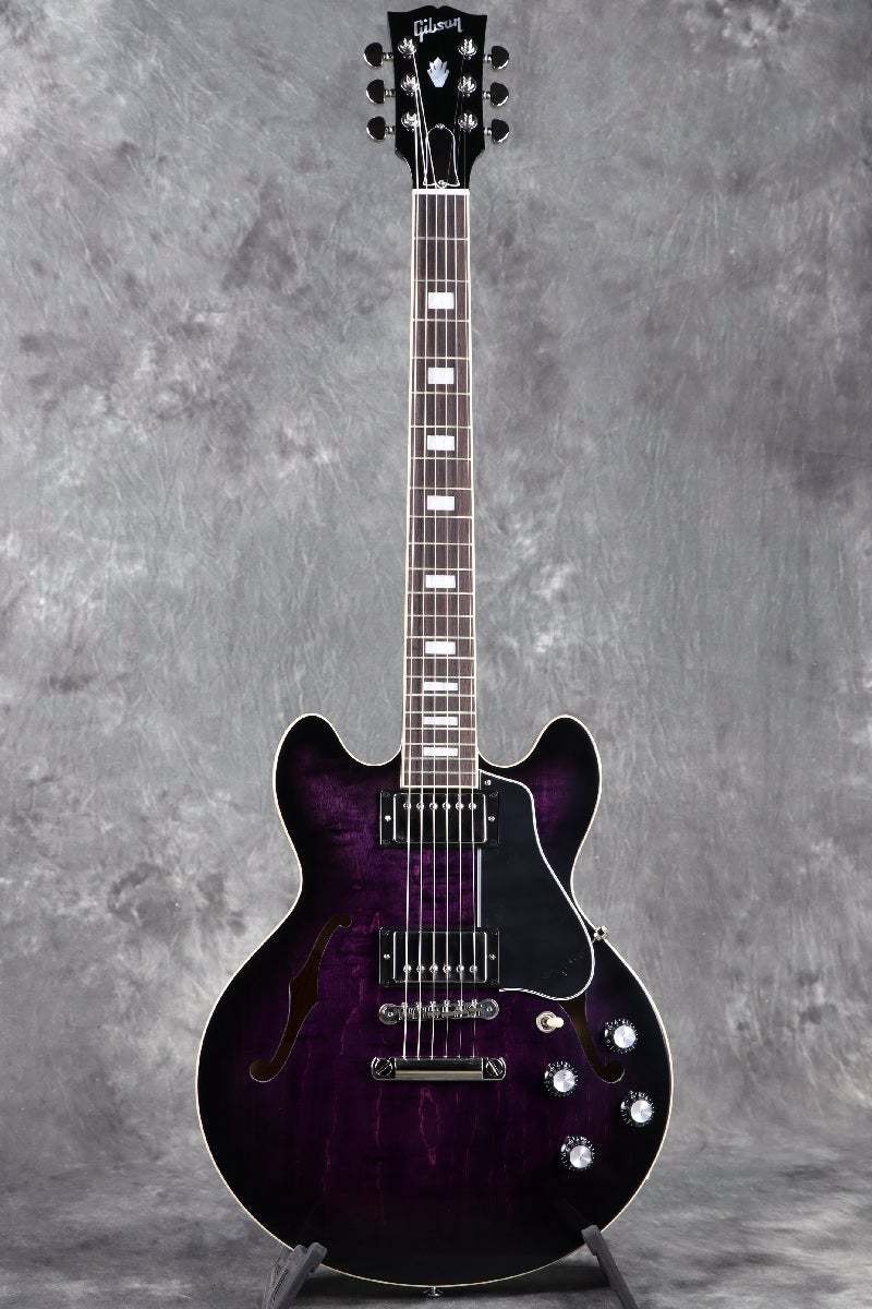 Gibson ES-339 Figured Dark Purple Burst (Actual photos, never displayed, 3.31kg,