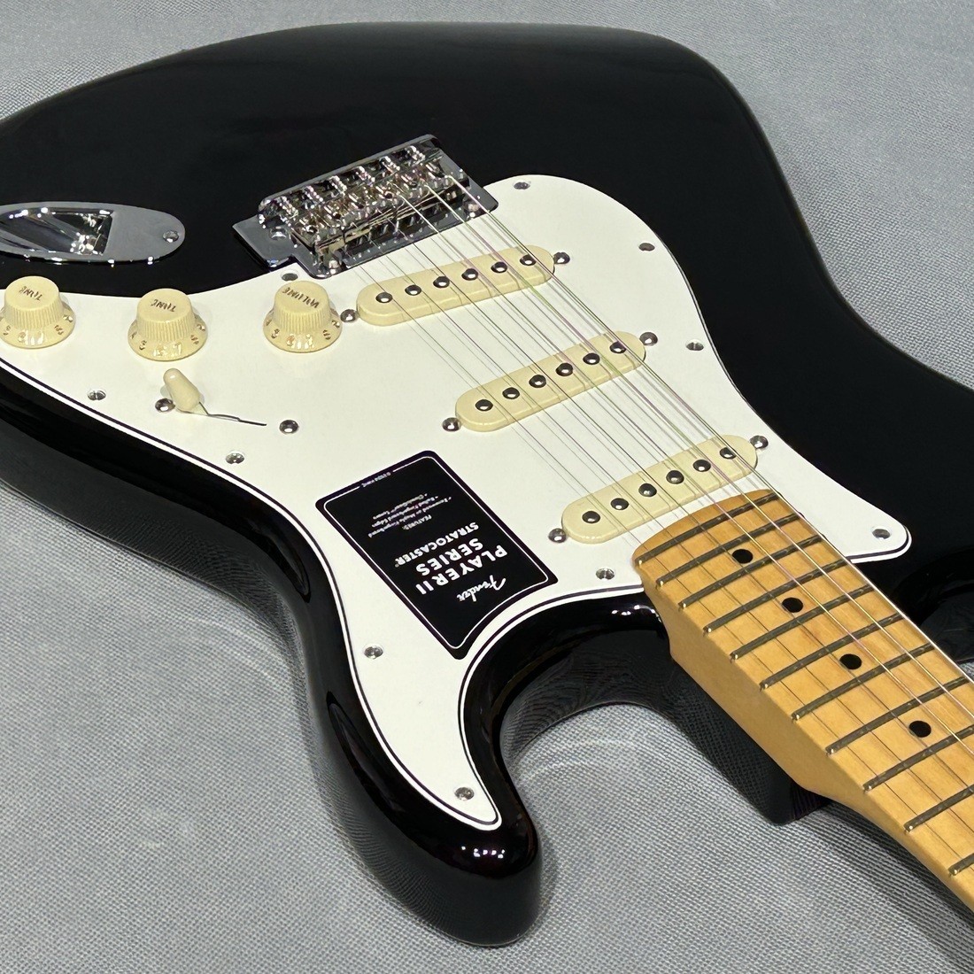 Fender Mex Player Ii Stratocaster Mn Blk Approx. 3.4Kg 2 Mexico Product Safe del