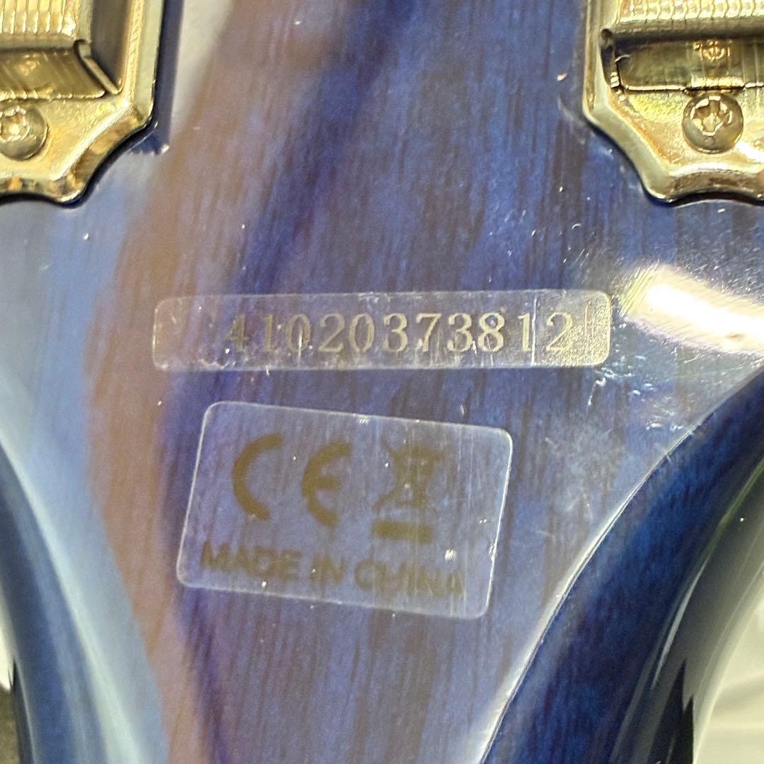 Blitz Les Paul BLP-450 see-through blue Safe packing!