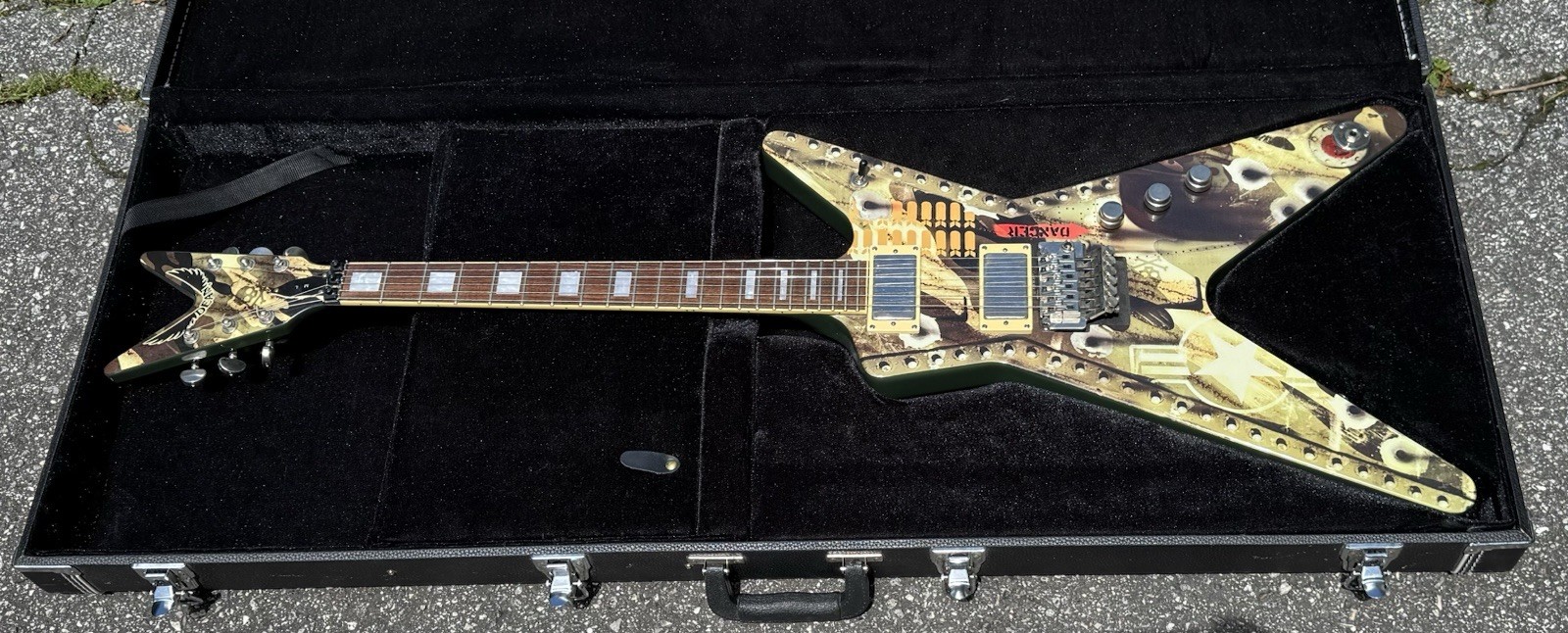 2007 Dean Warbird ML Electric Guitar W/OHSC Dime