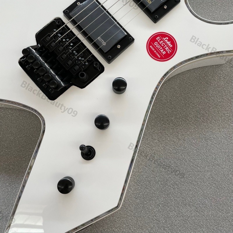 Warlock Solid Body Electric Guitar C Shape Neck Stainless Rounded Fret Edge