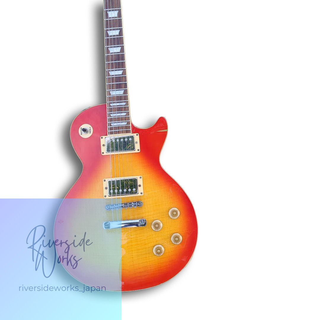 Bitz Leopard Electric Guitar Sunburst Body Only