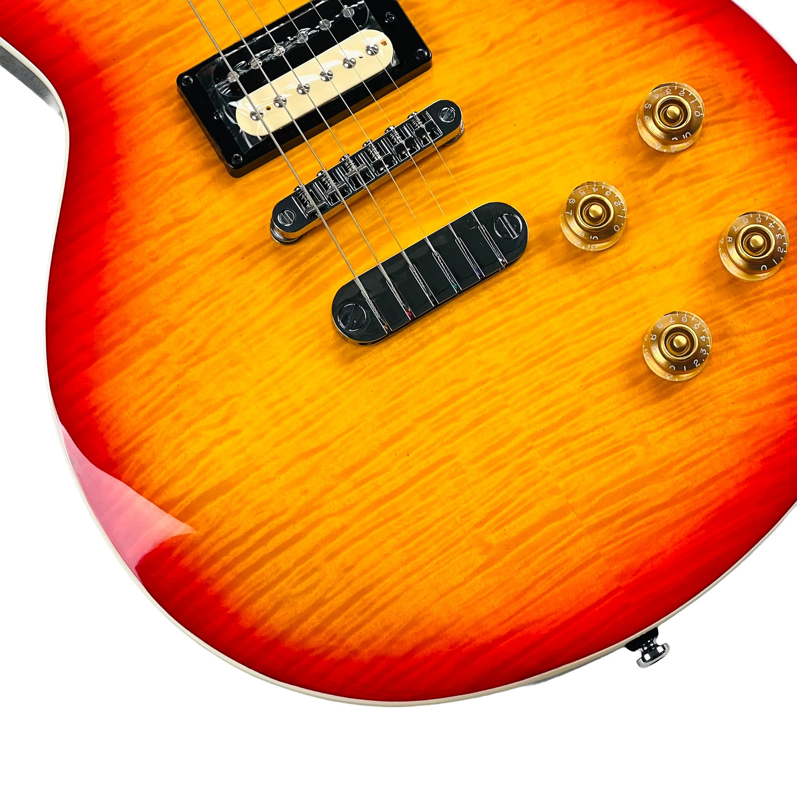 Dean Cadillac 1980 Flame Maple – Trans Cherry Sunburst