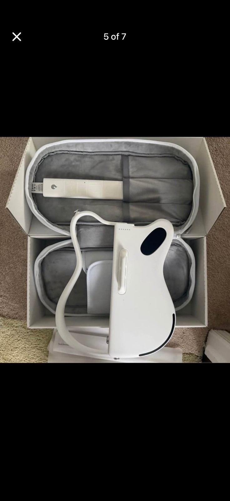 LAVA Music LAVA Genie Stringless Smart Guitar With Custom Travel Case White