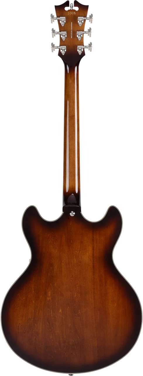 D’Angelico Premier DC Electric Guitar – Brown Burst