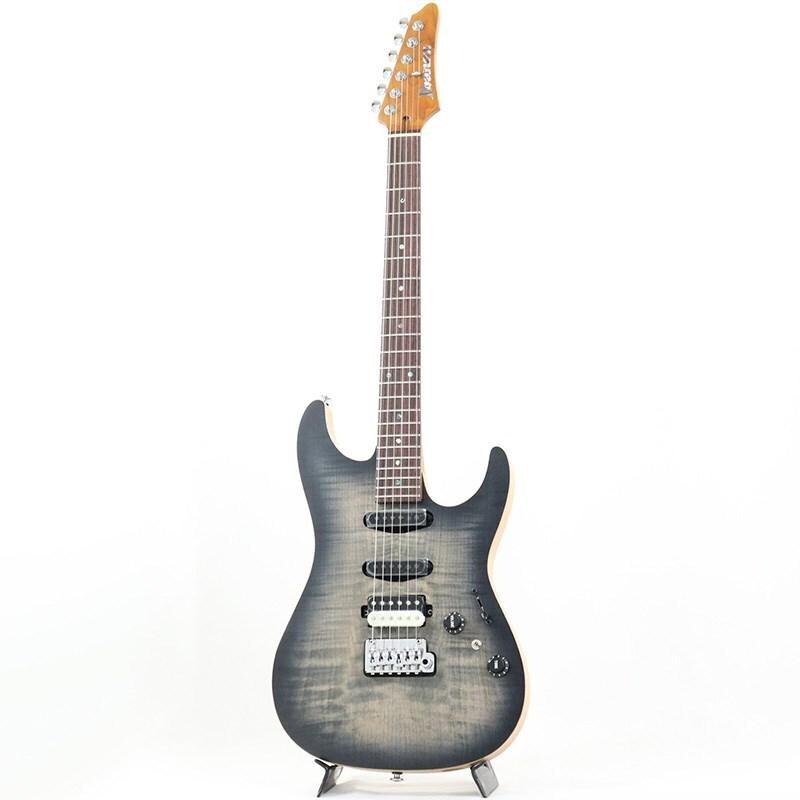 Ibanez Prestige TQM2-CUF (Charcoal Black Burst Flat) [Tom Quayle Model]