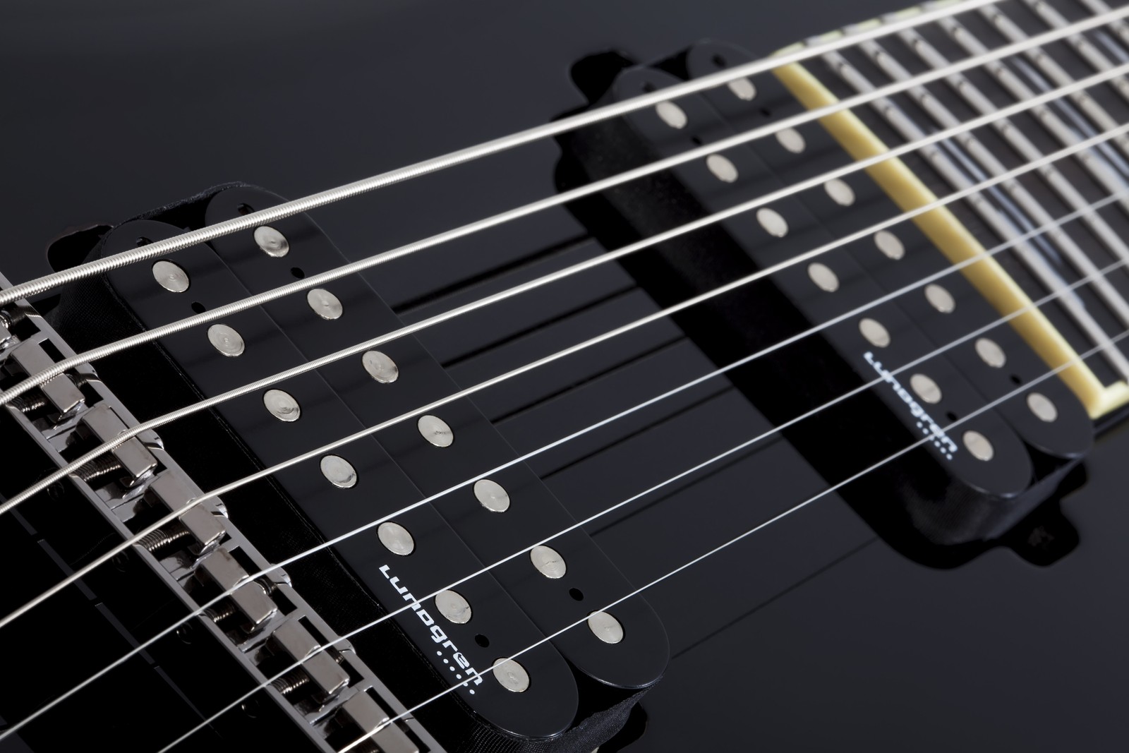Schecter 2564 C-7 Blackjack Black Gloss Electric Guitar