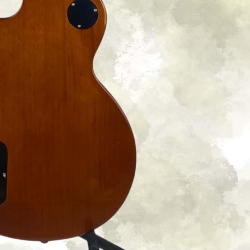 Brown Electric Guitar White Pickguards Chrome Hardware HH Pickups