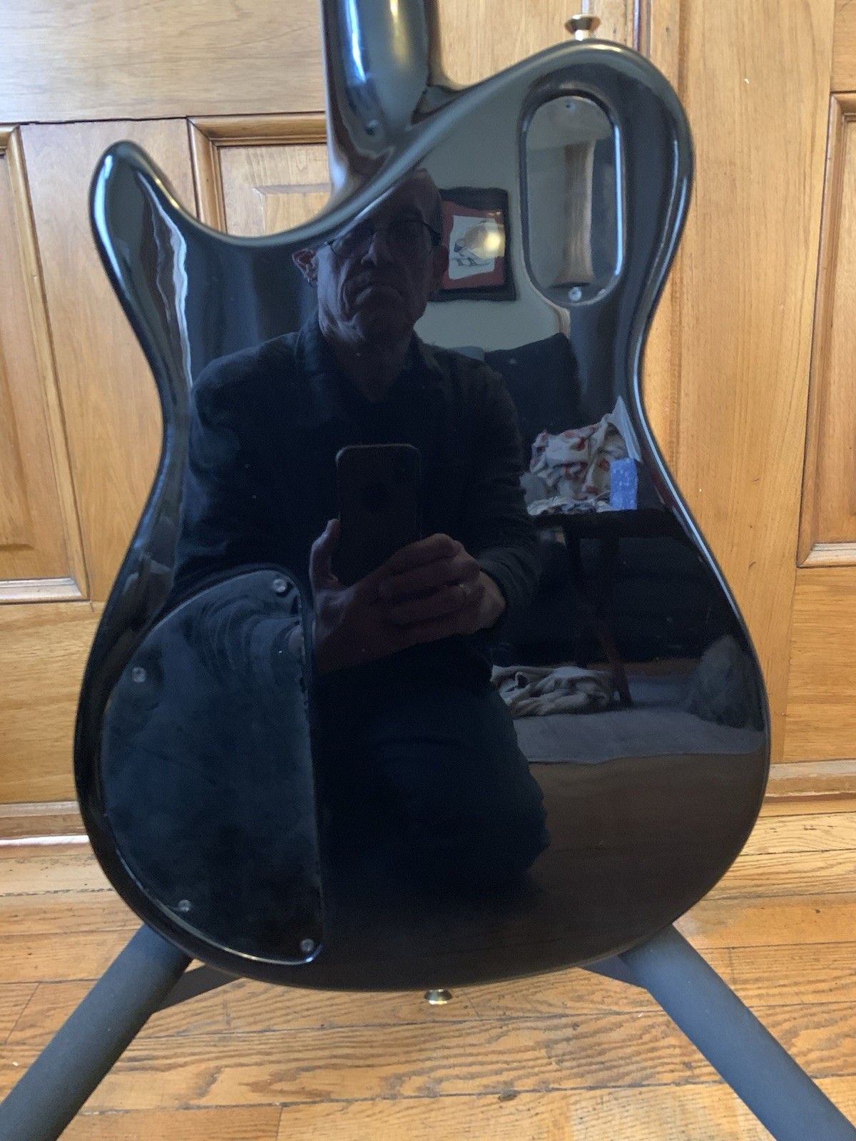 1992 Peavey Odyssey Transparent Black-Excellent