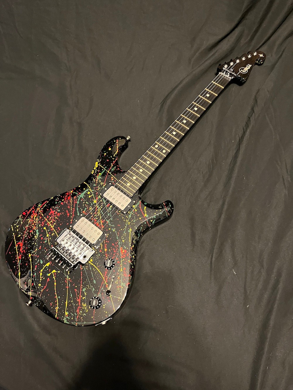 2023 Knaggs Severn XF Trembuck Black Splatter Guitar W/OHSC-MINT!