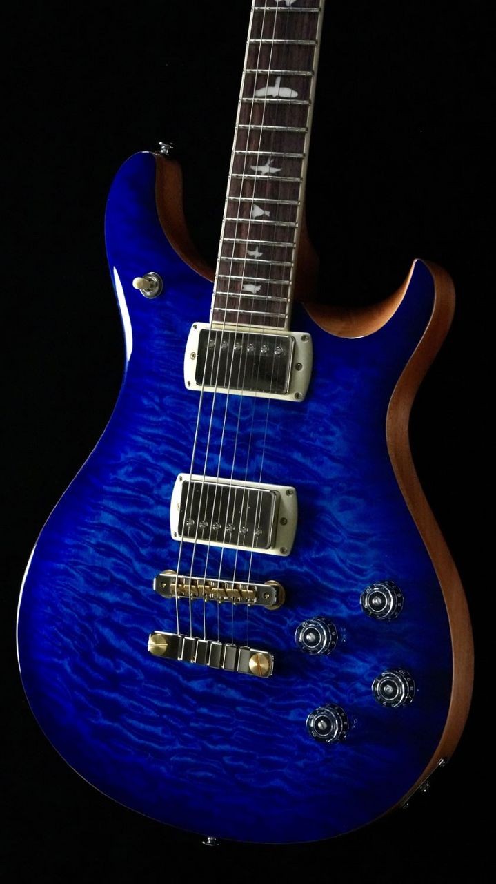 Paul Reed Smith PRS SE McCARTY 594 Quilt Faded Blue Burst, 2025 model, Weight: 3
