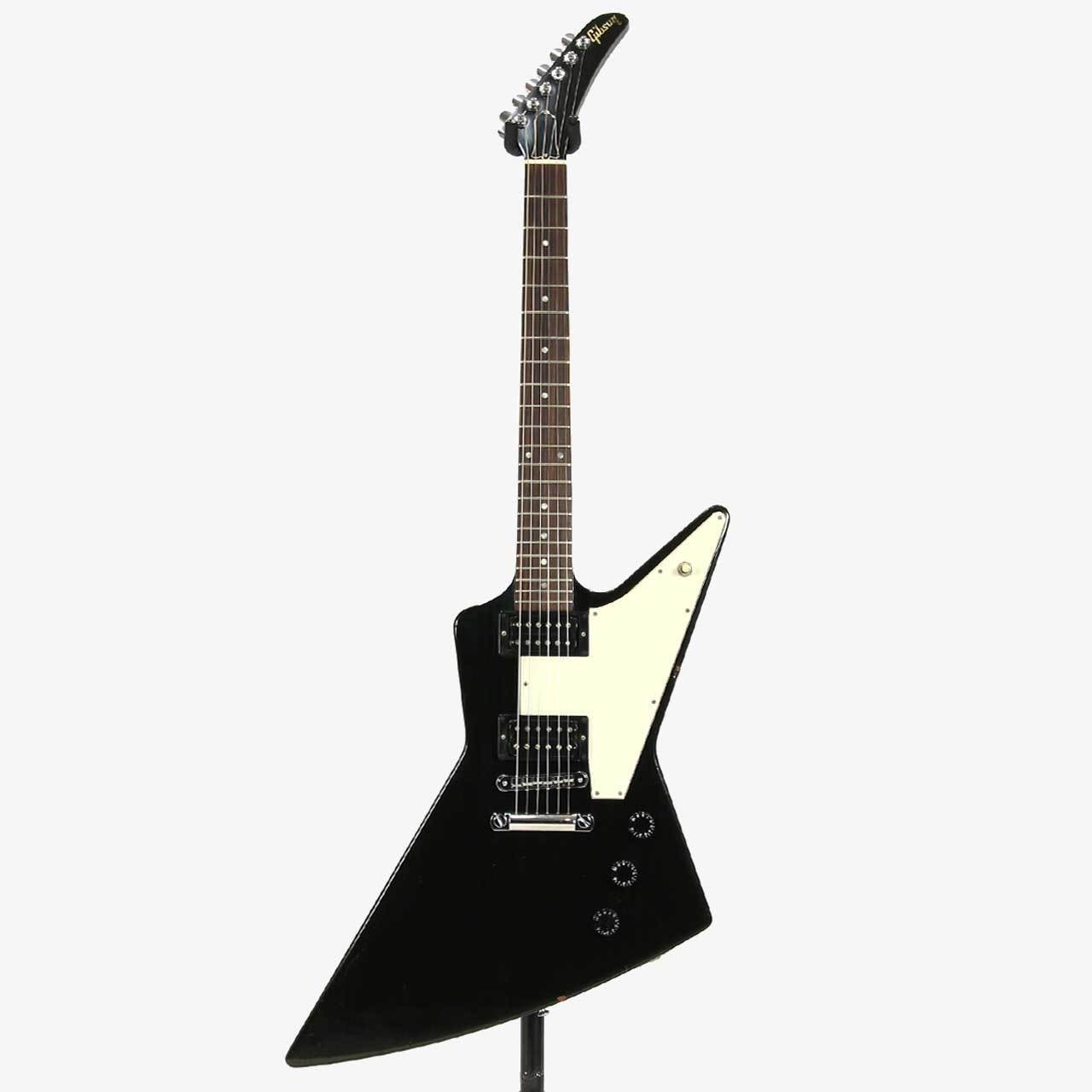 Gibson Explorer 76 Ebony 2004 496R 500T Mahogany With Hard Case USED