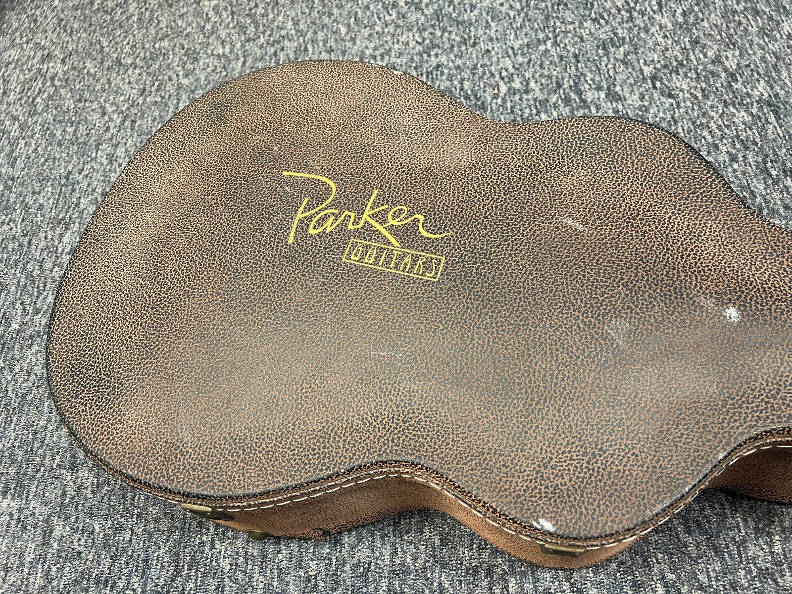 Parker PJ12 J Man Hollow Body Electric Guitar – Natural Finish
