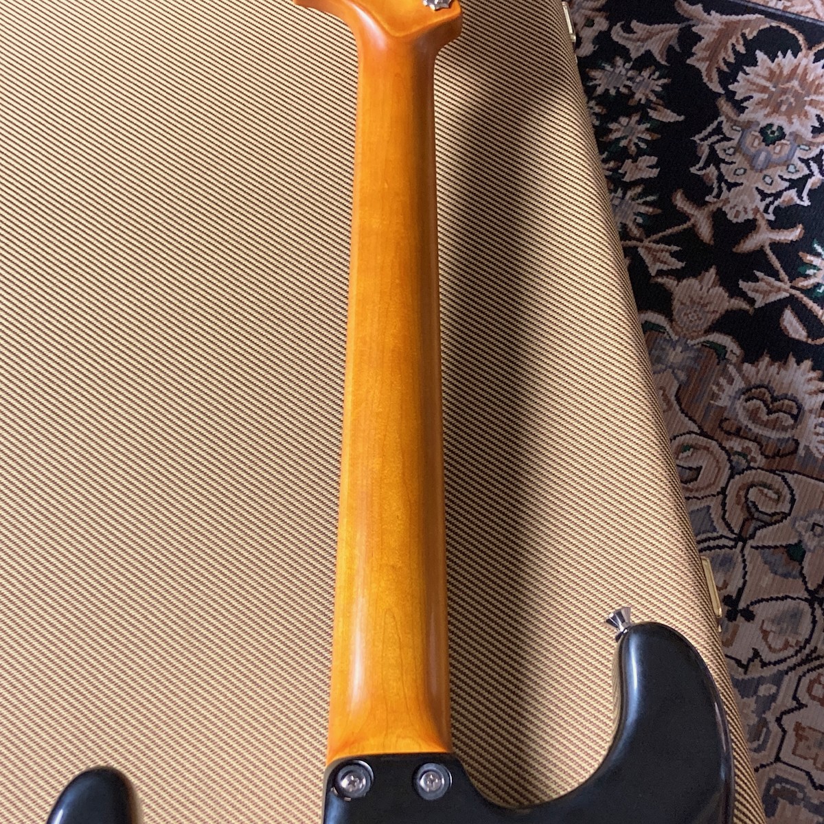 Shior Moden Oddity ST HH Black Hondurus Rosewood Spirit Varnish Used