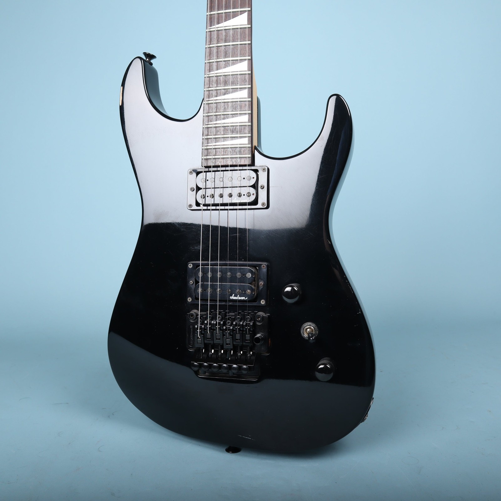 Charvel Predator Electric Guitar Black with Sharkfin Inlays 1991