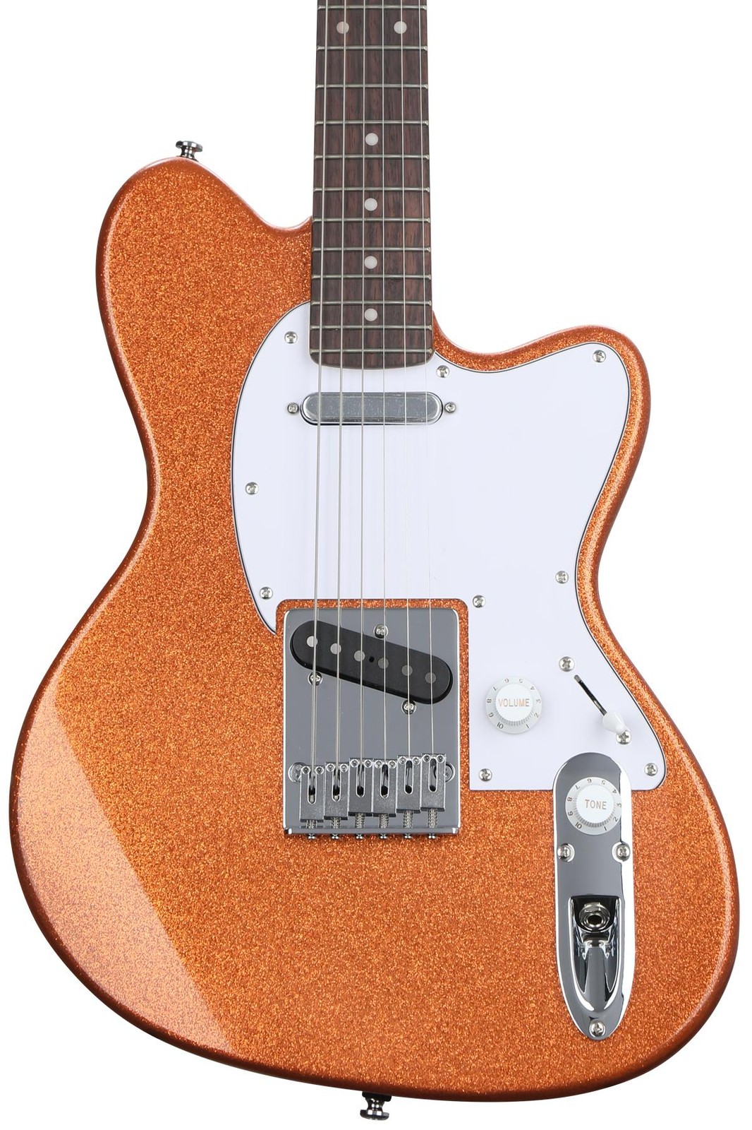 Ibanez Yvette Young Signature YY20 Electric Guitar – Orange Cream Sparkle