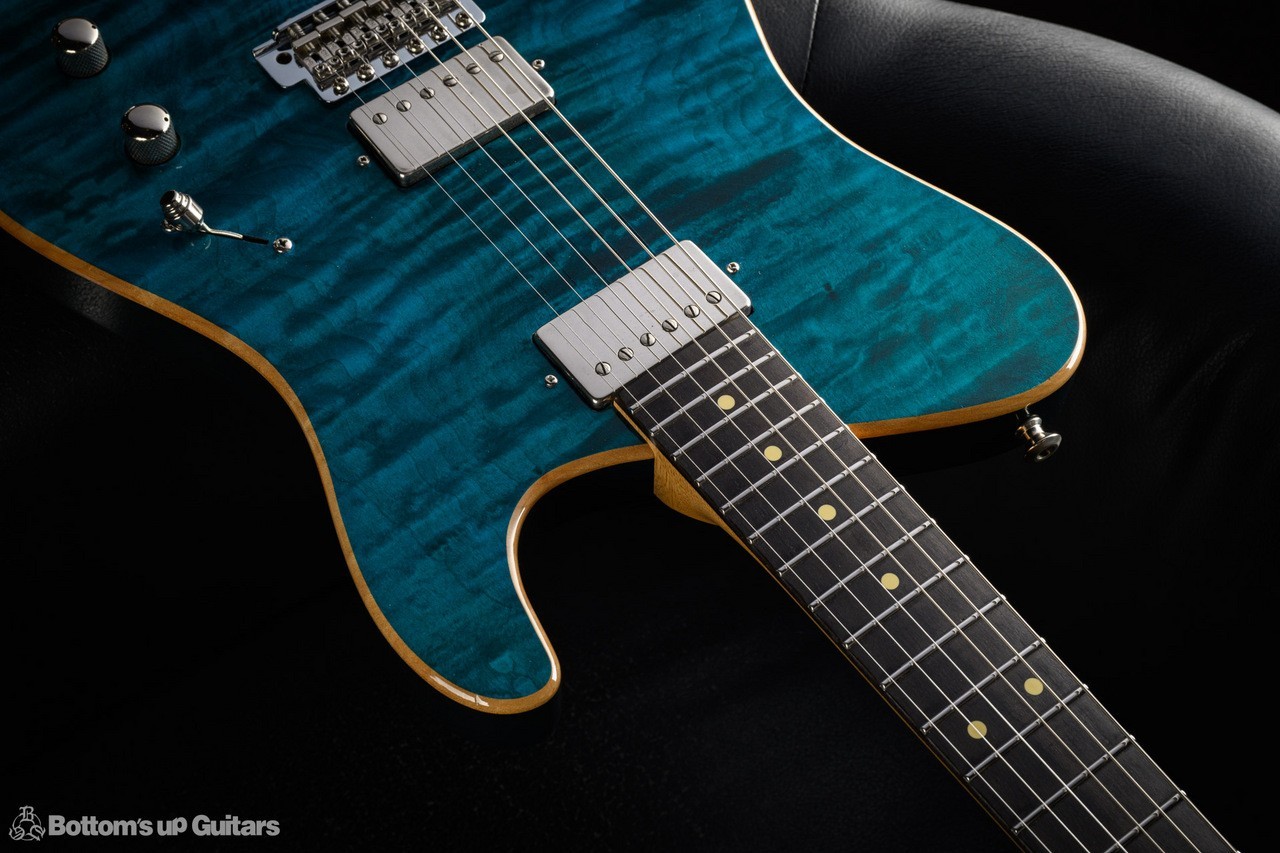 Tausch Guitars Made in Germany 665 RAW Deluxe 25th Anniversary – Azure Blue MH –