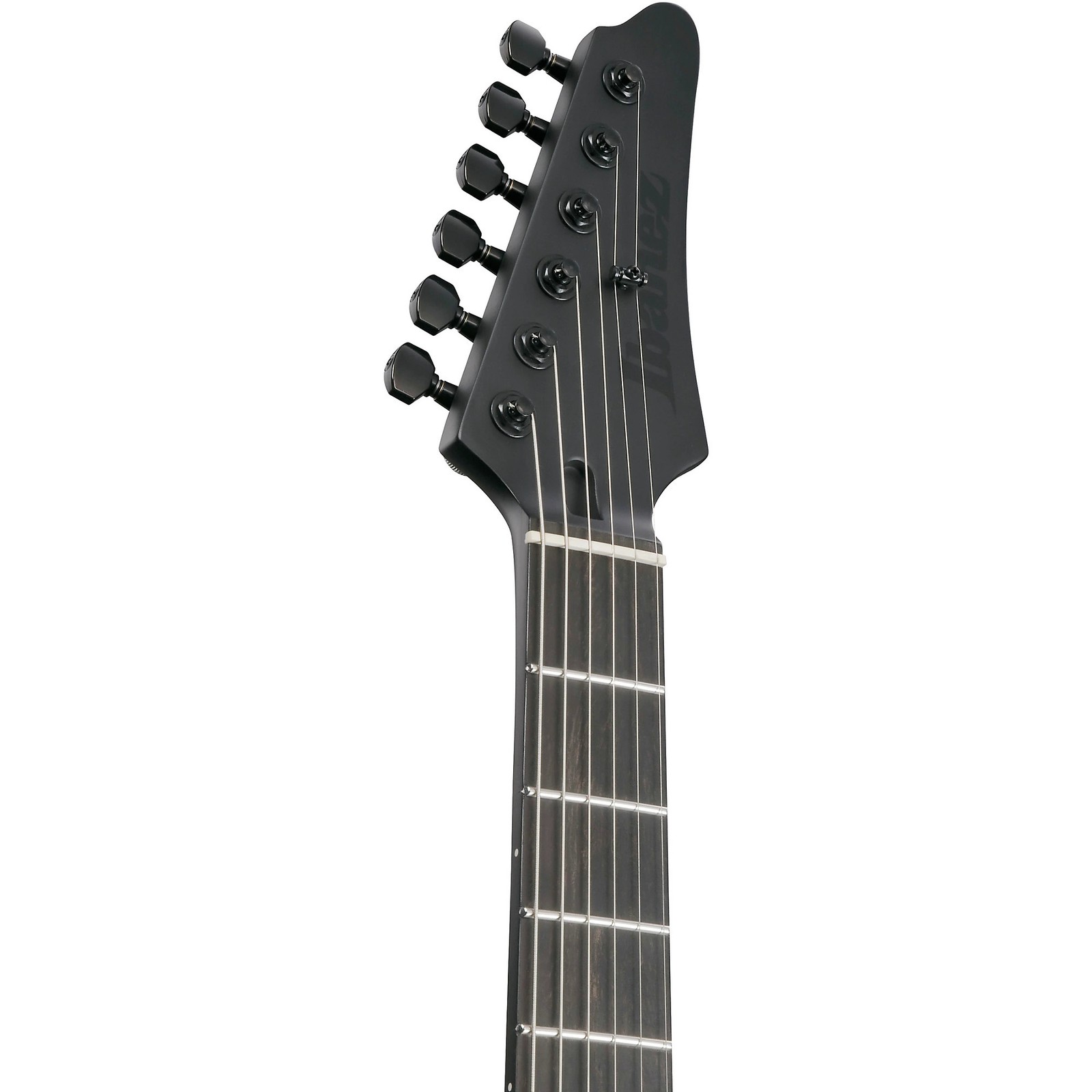 Ibanez AZ41B1 Iron Label Electric Guitar, Ebony Fingerboard, Black Flat