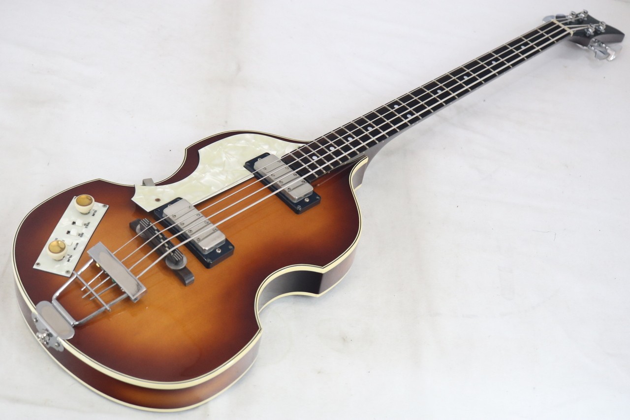 Greco VB-65 Violin Bass Left-Handed Lefty 1987 Japan Beatle Bass Vintage 4st