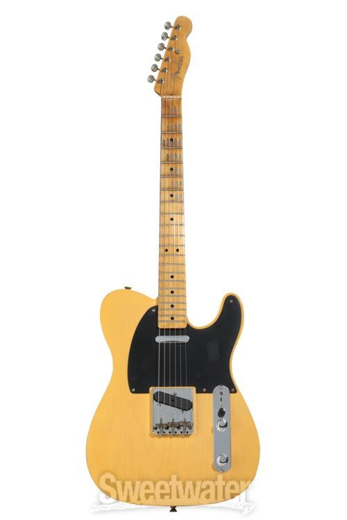 Fender Custom Shop 1951 Nocaster Relic Electric Guitar – Faded Aged Nocaster