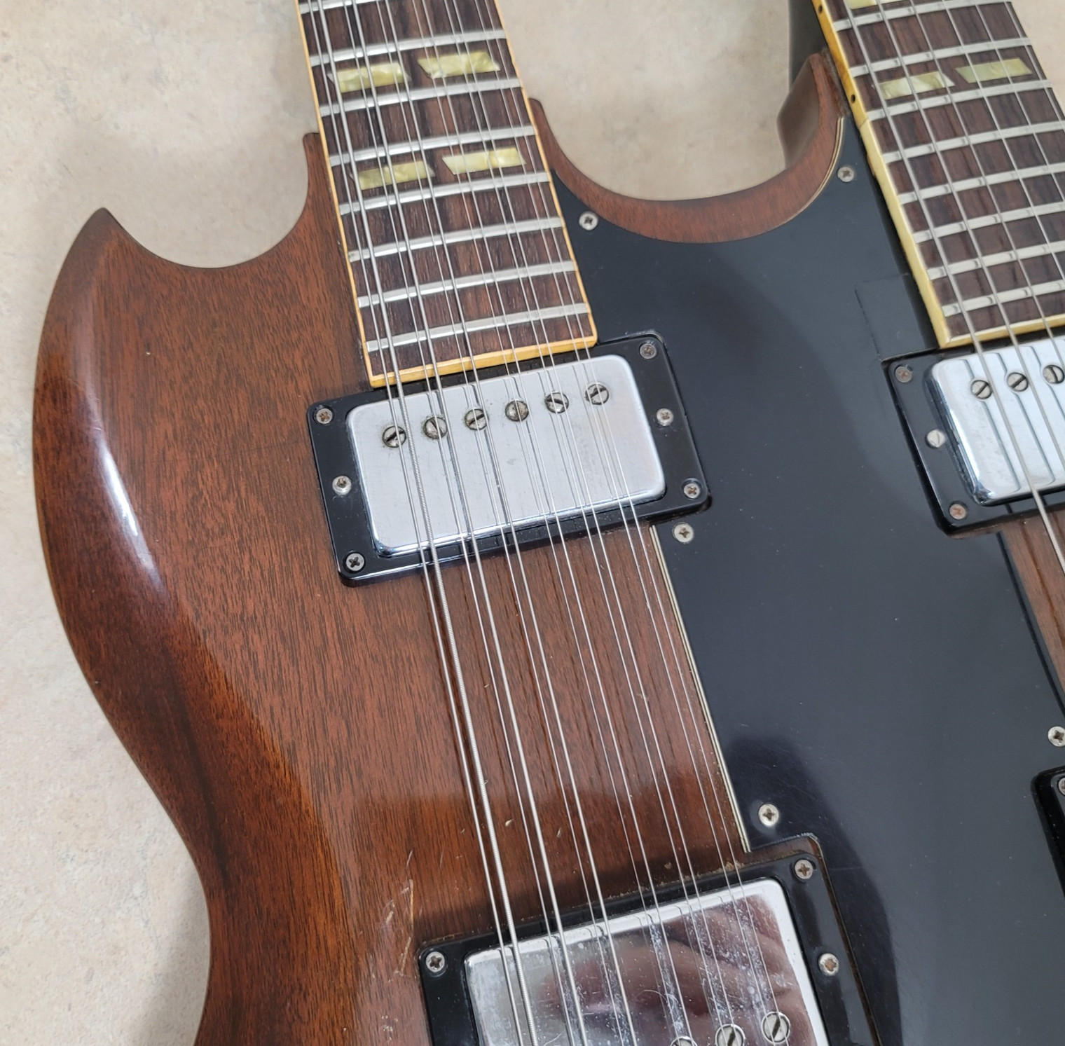 Vintage Gibson EDS1275 Double Guitar – 1978 – Customized, Modded Eds 1275