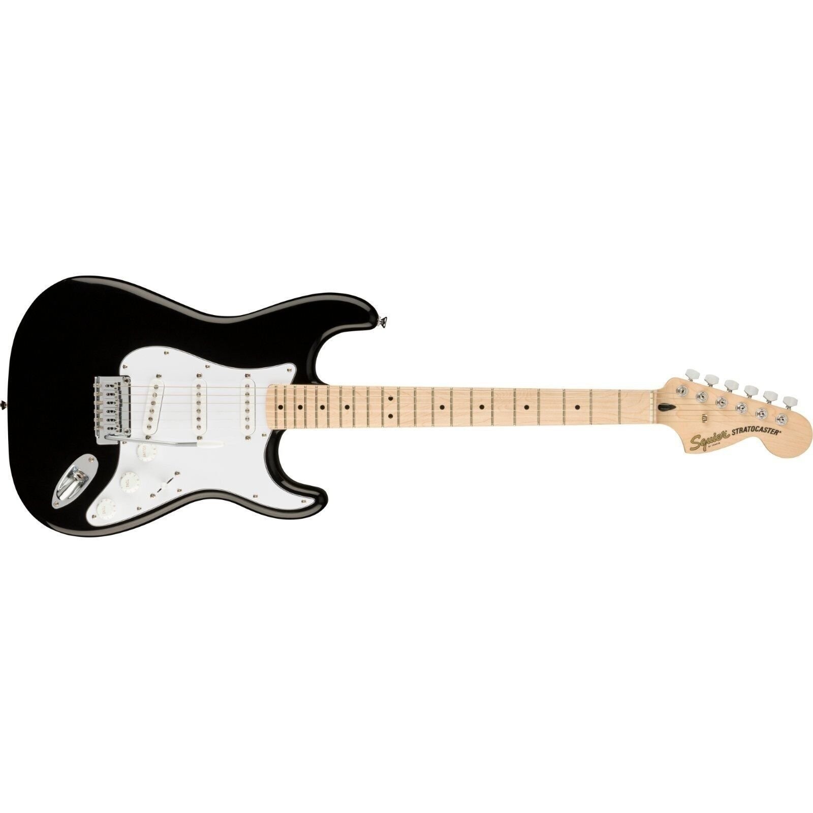 Squier Affinity Series™ Stratocaster®, Maple Finger, Black, 0378002506