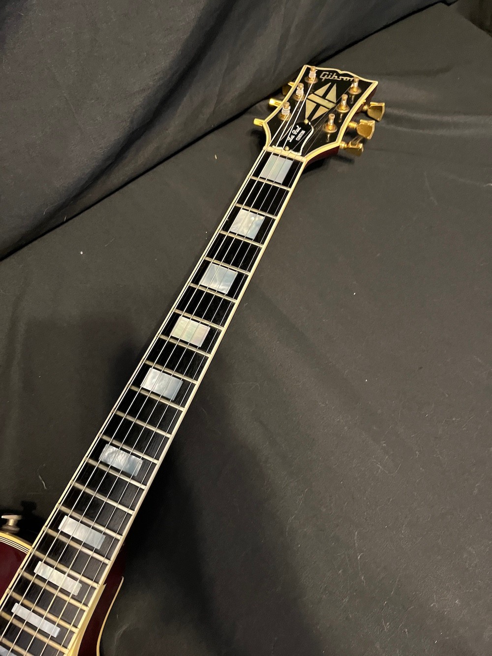 1982 Vintage Gibson Les Paul Custom Guitar in Wine Red W/Case-Excellent!