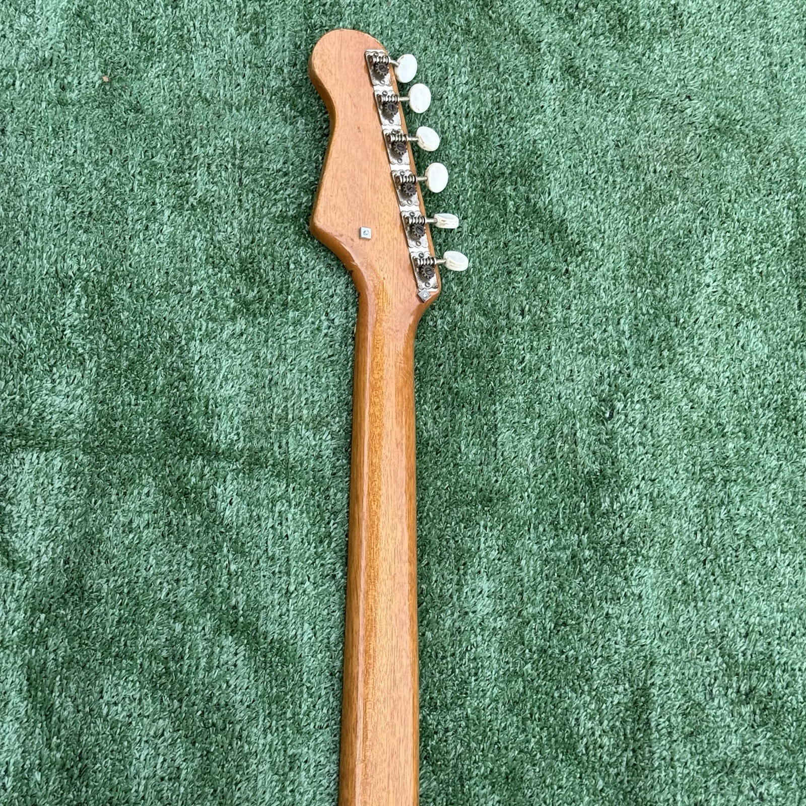 Vintage 1960s Ibanez Model 1860 Electric Guitar Sunburst Mahogany Body Guyatone