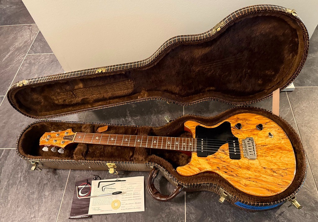 Thorn Artisan Custom #117 Spalted Maple 2005 Near Mint Cond. “FREE SHIP”