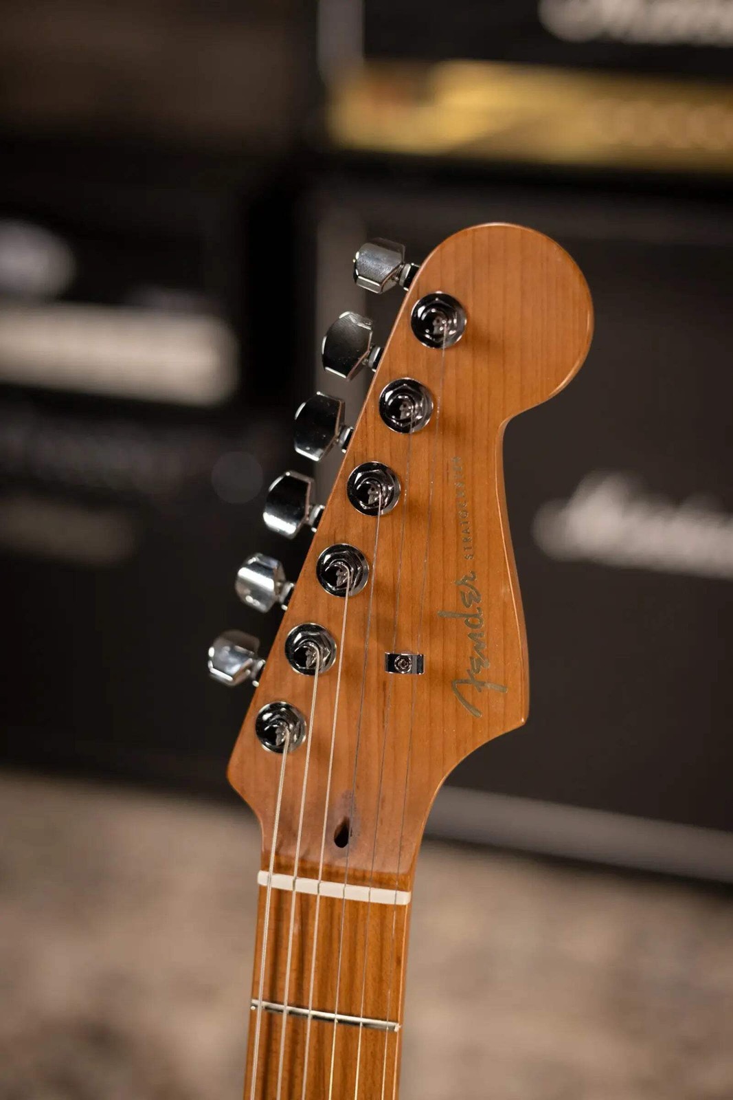 Fender Limited Edition American Ultra II HSS Stratocaster Electric Guitar – Graf
