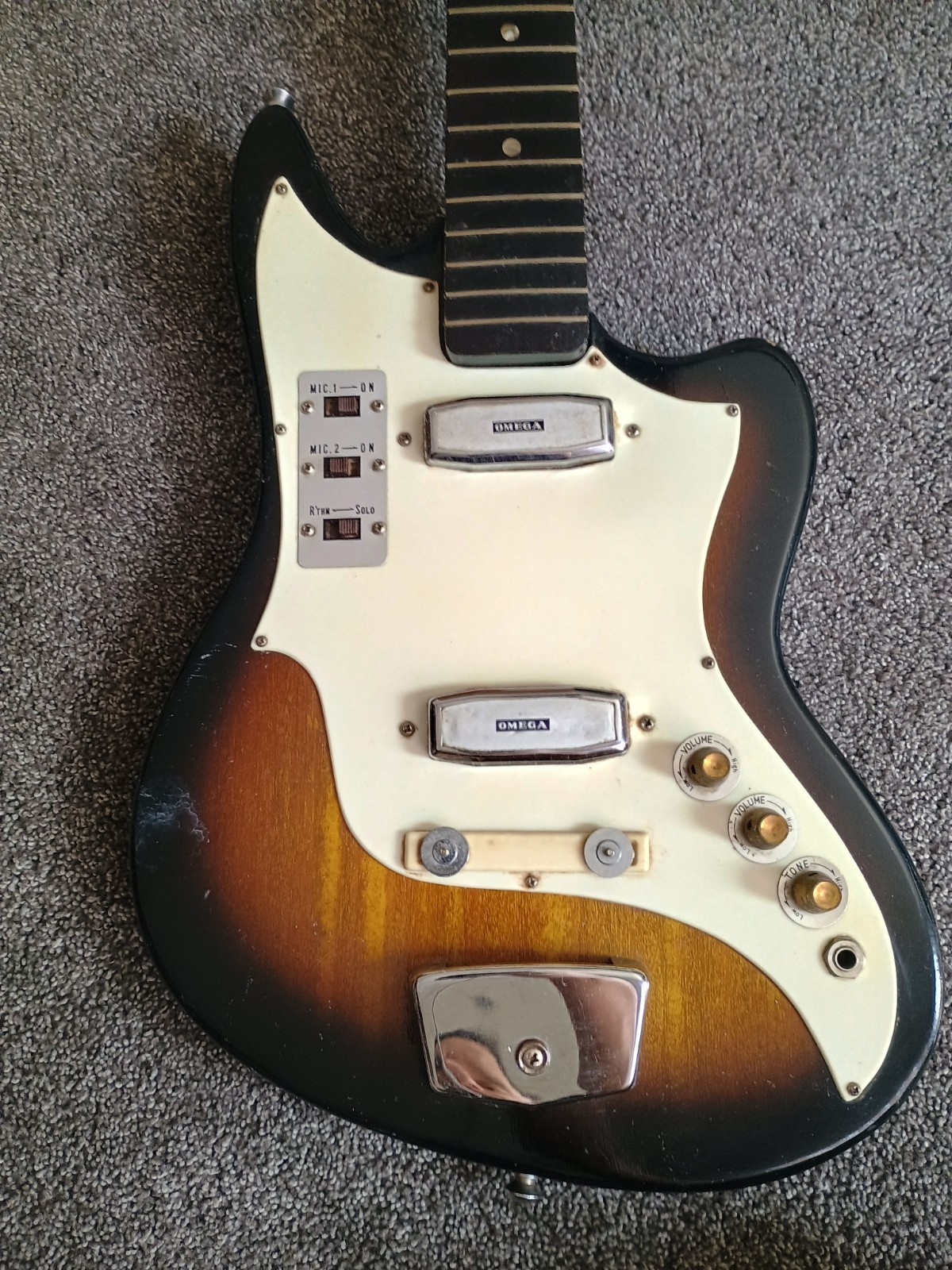 Vintage (60’s) MIJ Omega Electric Guitar Japanese