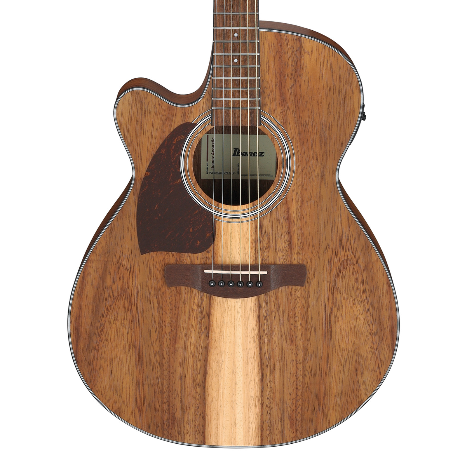 Ibanez PC50WSLCE Left Handed Acoustic-Electric Guitar – Open Pore Brown