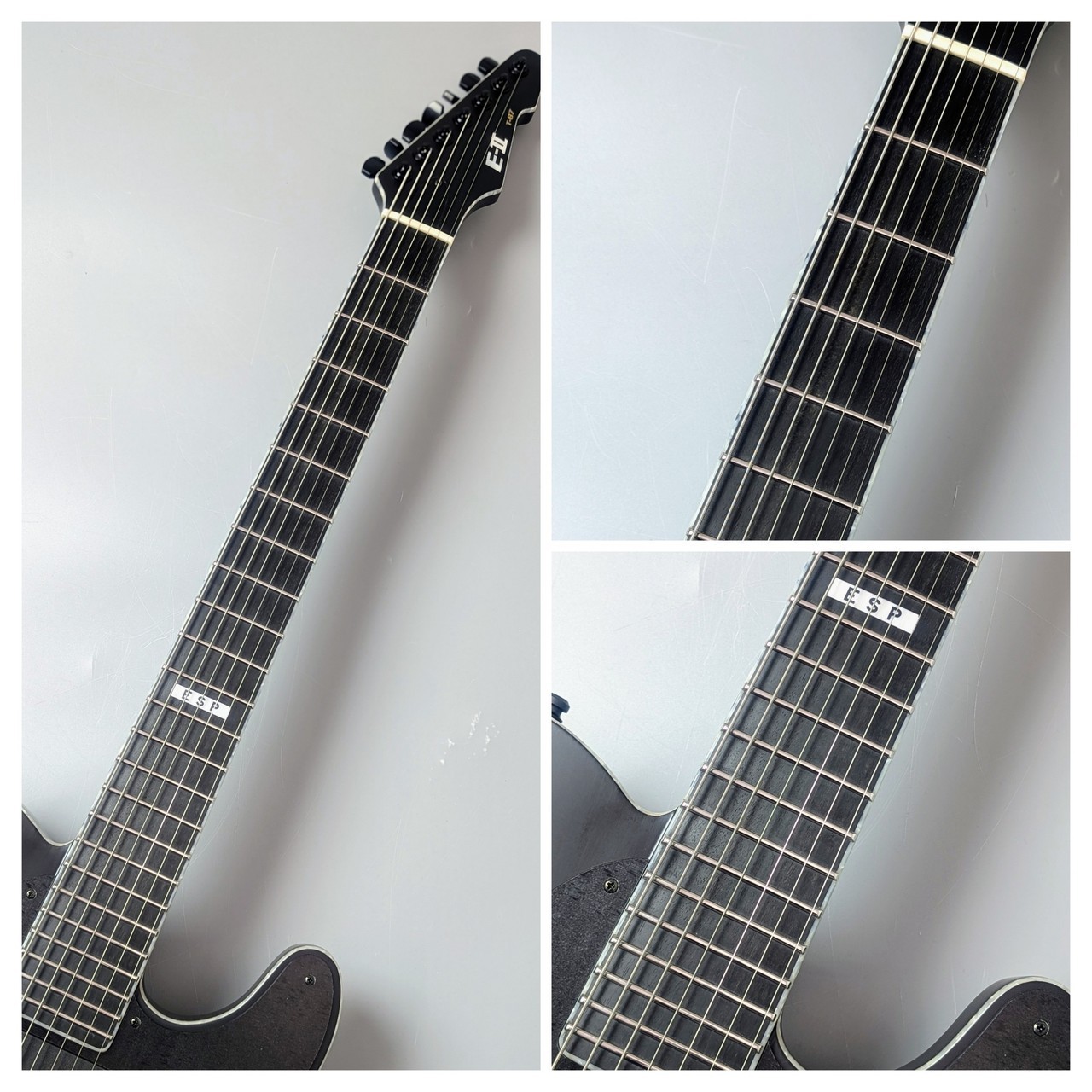 E-II T-B7 Electric Bass Black Satin 3.88kg Used