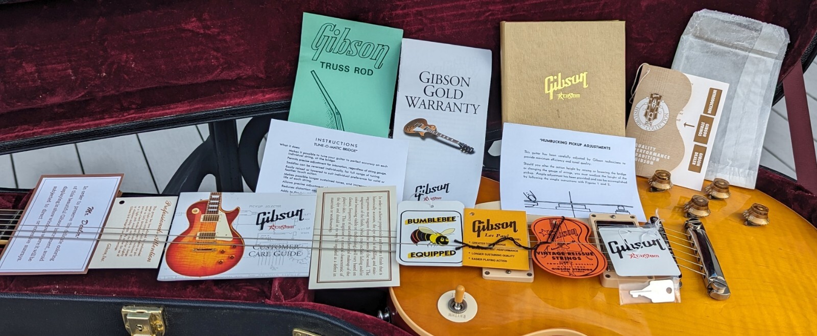 2010 Gibson Custom Shop Gold Book 50th Anniversary ’60 Les Paul Standard Reissue