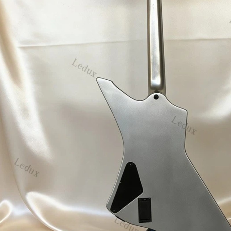 James Hetfield Camouflage Metallica Electric Guitar Snakebyte Inlay H-H Pickups