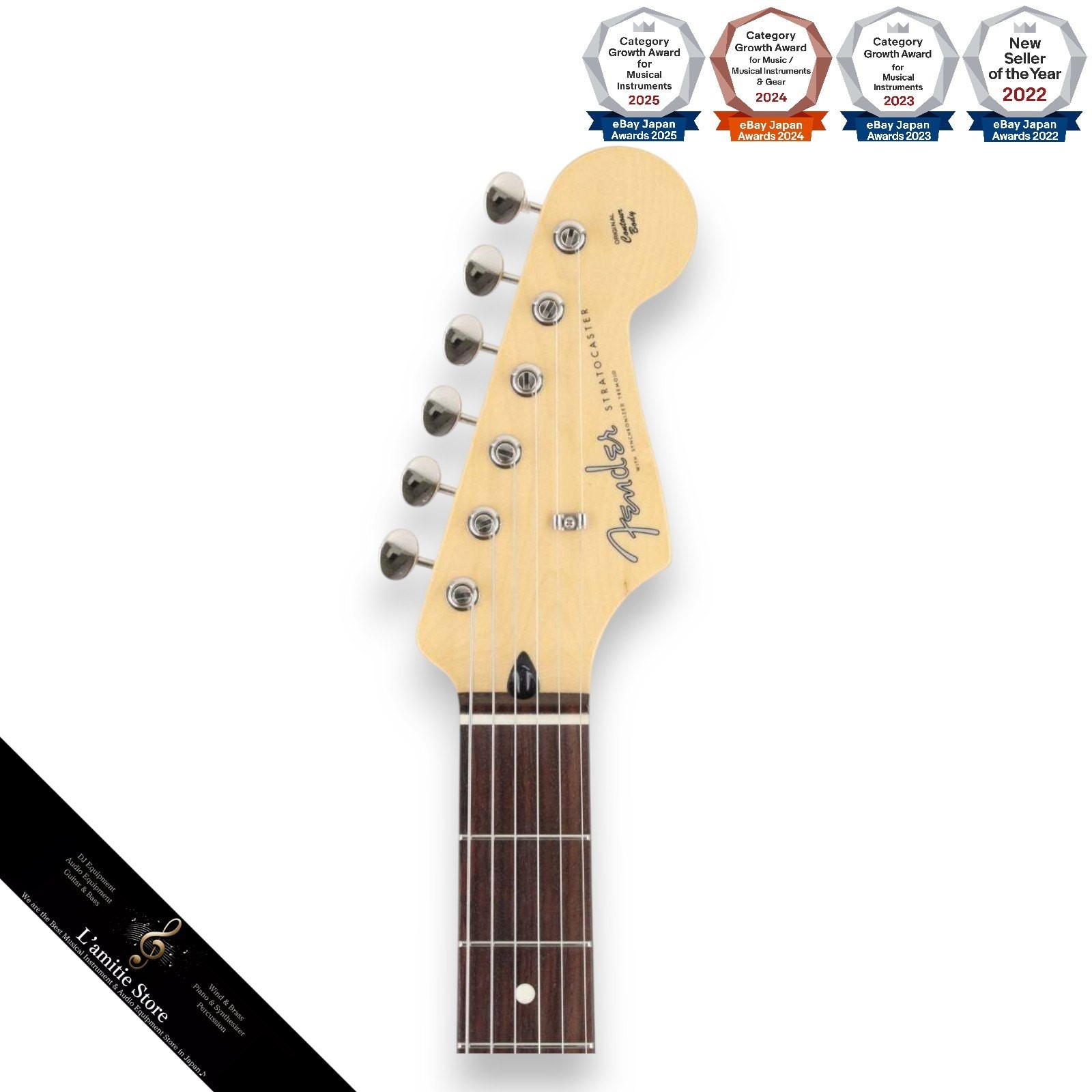 Fender 2024 Japan Hybrid II Stratocaster HSH Rosewood Guitar Japan