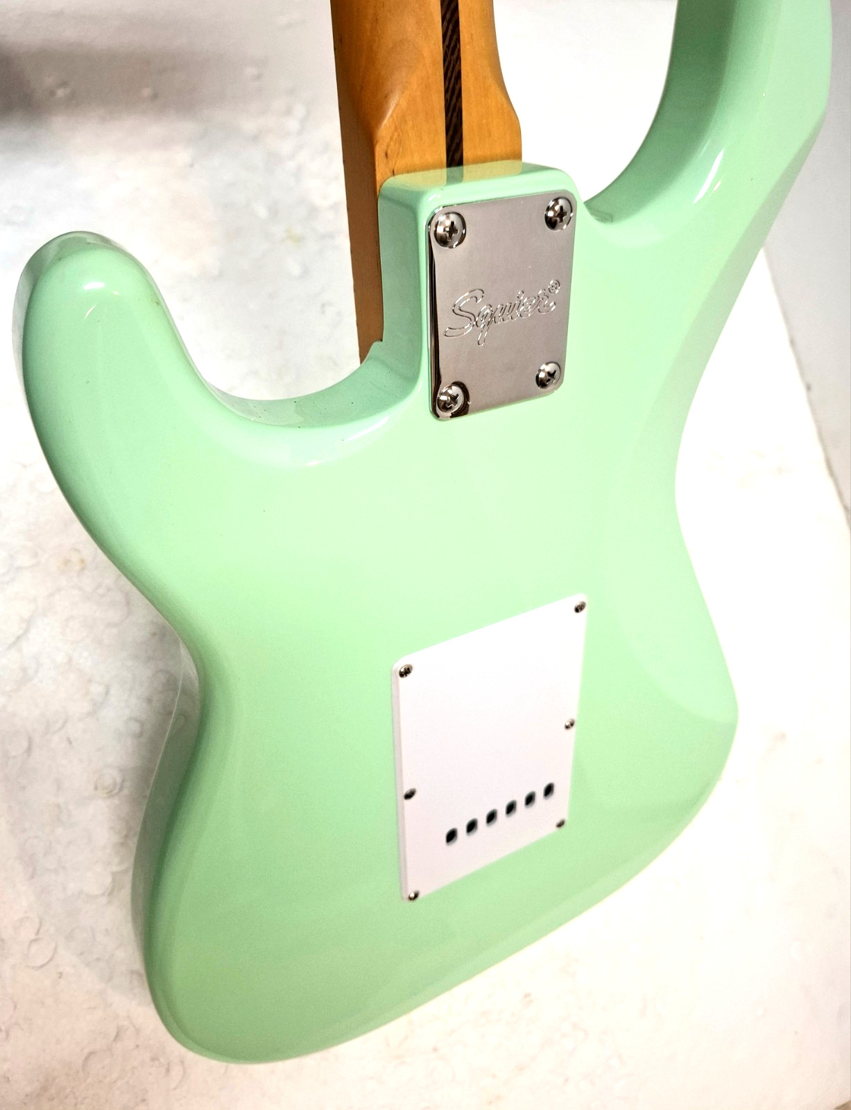 Fender STRATOCASTER Modified SURF GREEN Squier Affinity Strat Guitar ST *LOOK!