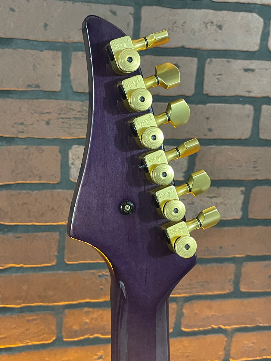 1991 Levinson Blade RH-4 Misty Violet HSS Strat Style Electric Guitar w/ Gig …