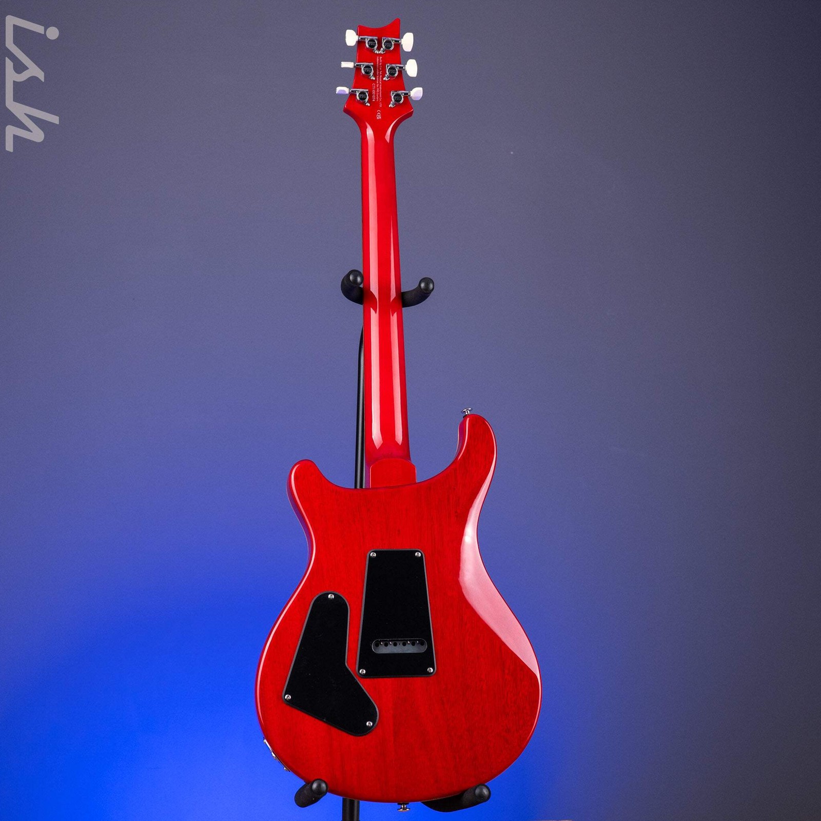 PRS SE Custom 24 Charcoal Cherry Burst