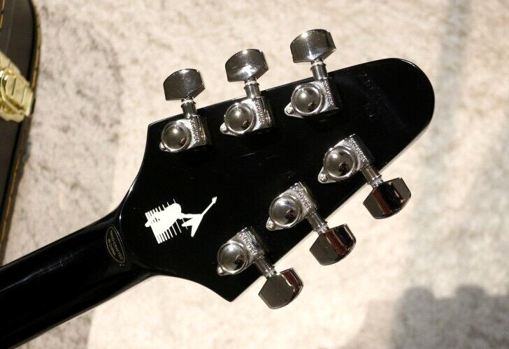 Epiphone Kirk Hammett 79 Flying V Ebony Electric Guitar From Japan