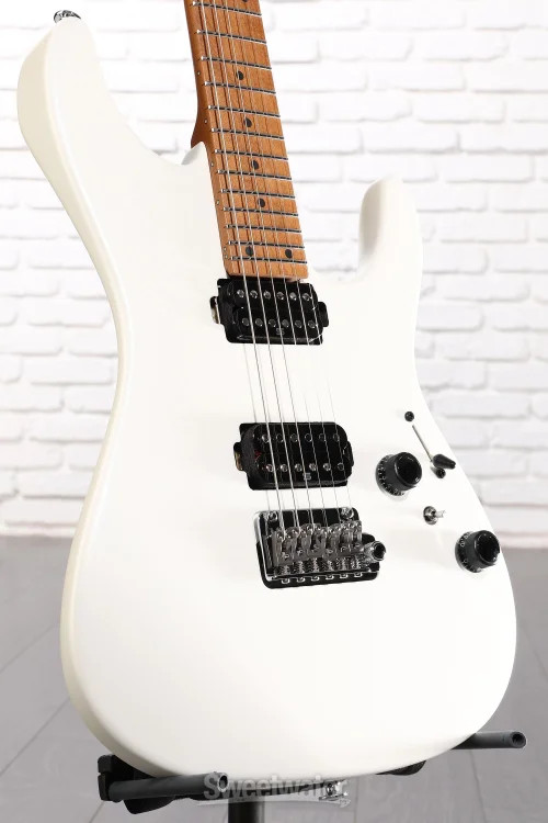 Ibanez Prestige AZ2402 Electric Guitar – Pearl White Flat