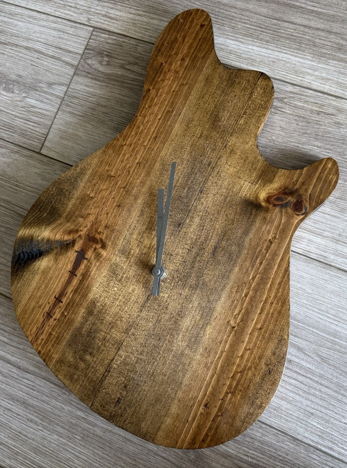 NEW!! EVH WOLFGANG GUITAR “Custom” All WoodWall Clock – COLLECTOR’S DISPLAY!!