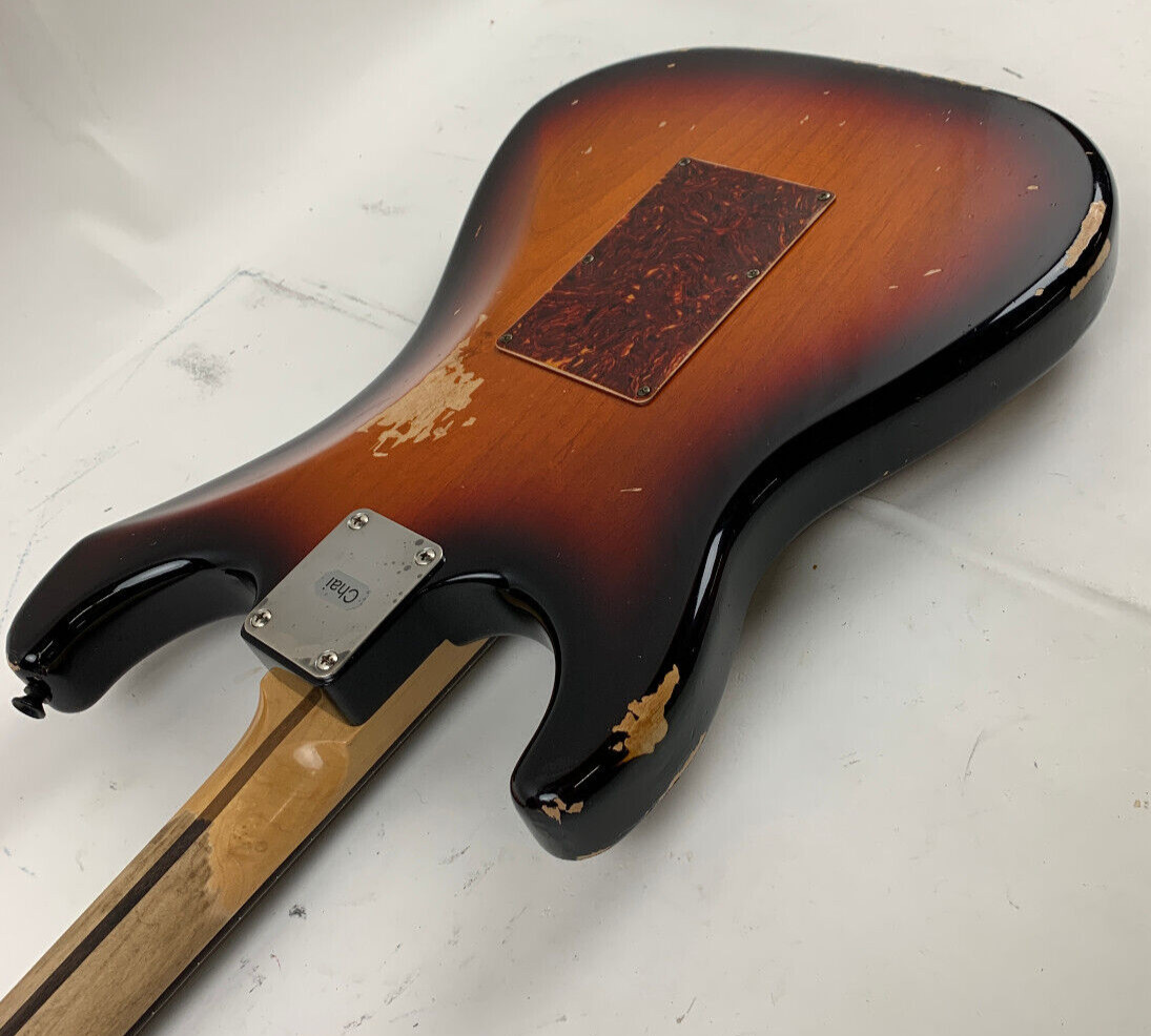 LsL Instruments Saticoy Mick Mars Tribute MM 3 Tone Sunburst Heavy Age Floyd NEW
